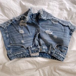 Free people Jean shorts